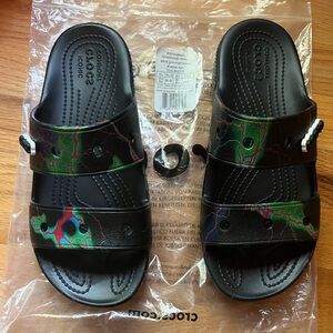 Crocs “Out of This World” Lightning Sandals *brand new*
